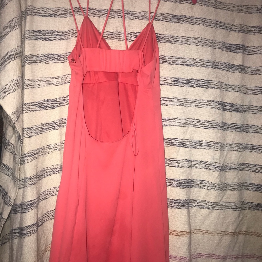 Cute coral pink dress from express